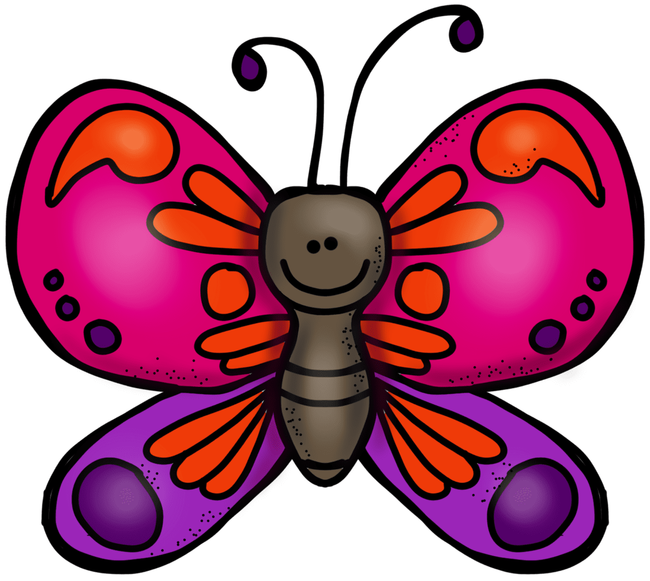 Butterfly most wished for speech therapy materials teachers pay spring of clipart clip art