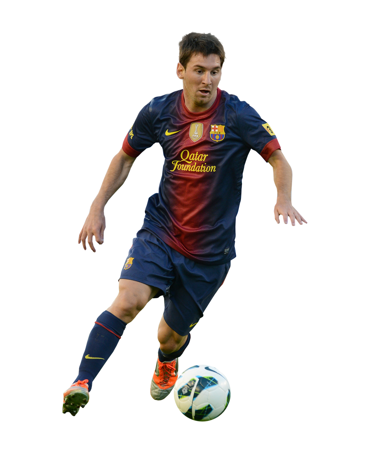 Soccer ball lionel messi large images transparen clipart