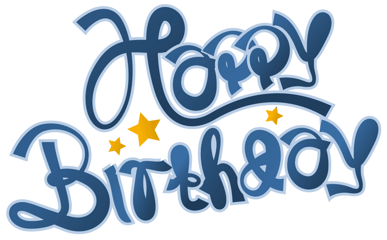 Happy birthday pin page clipart background 2