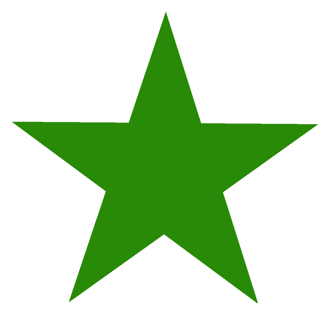 Green star clipart clip art