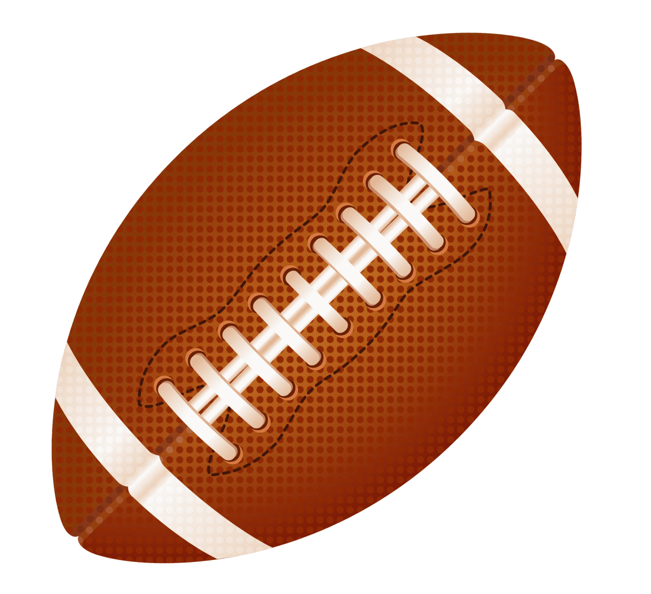 Football pin page clipart image