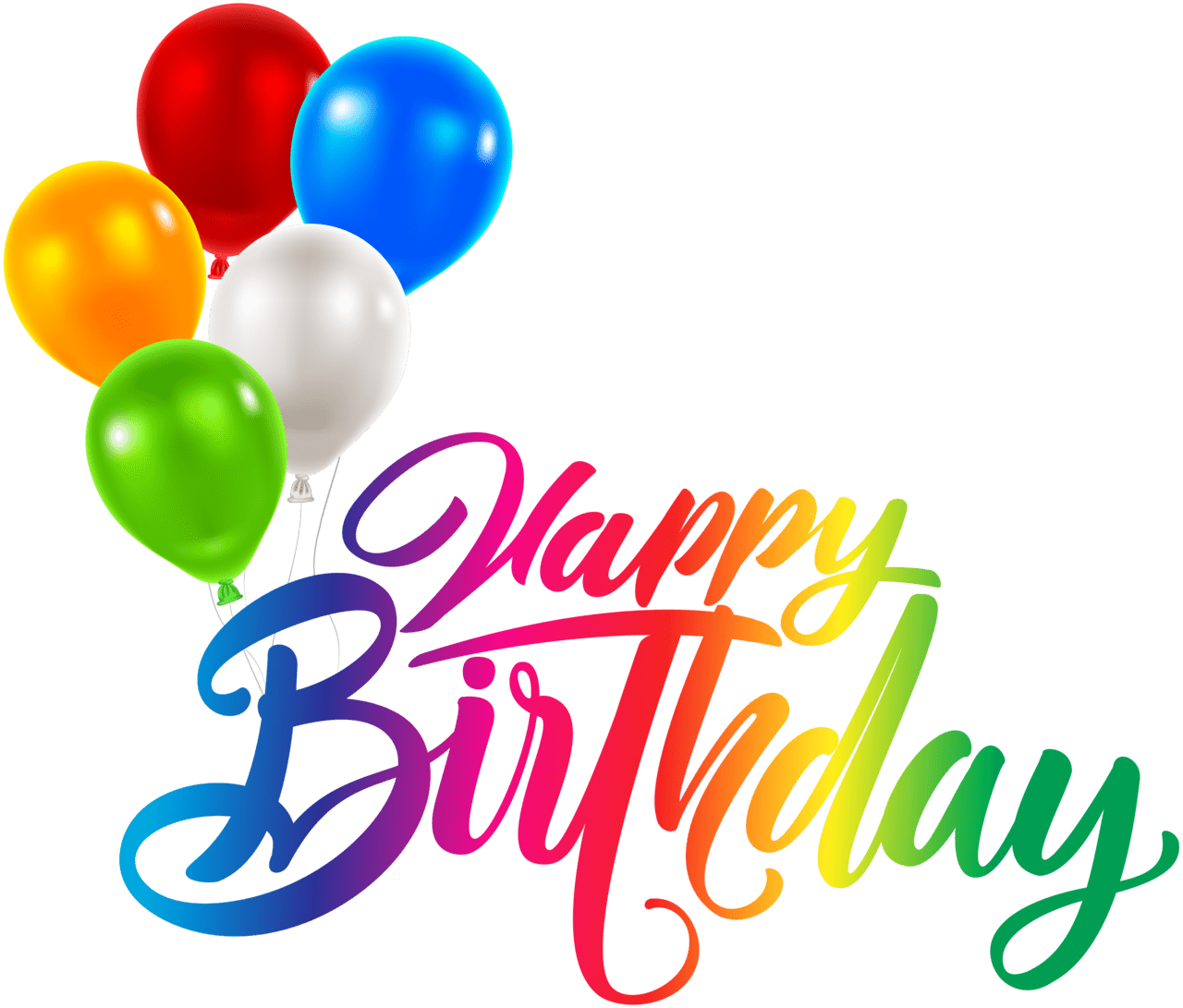 Happy birthday clipart background