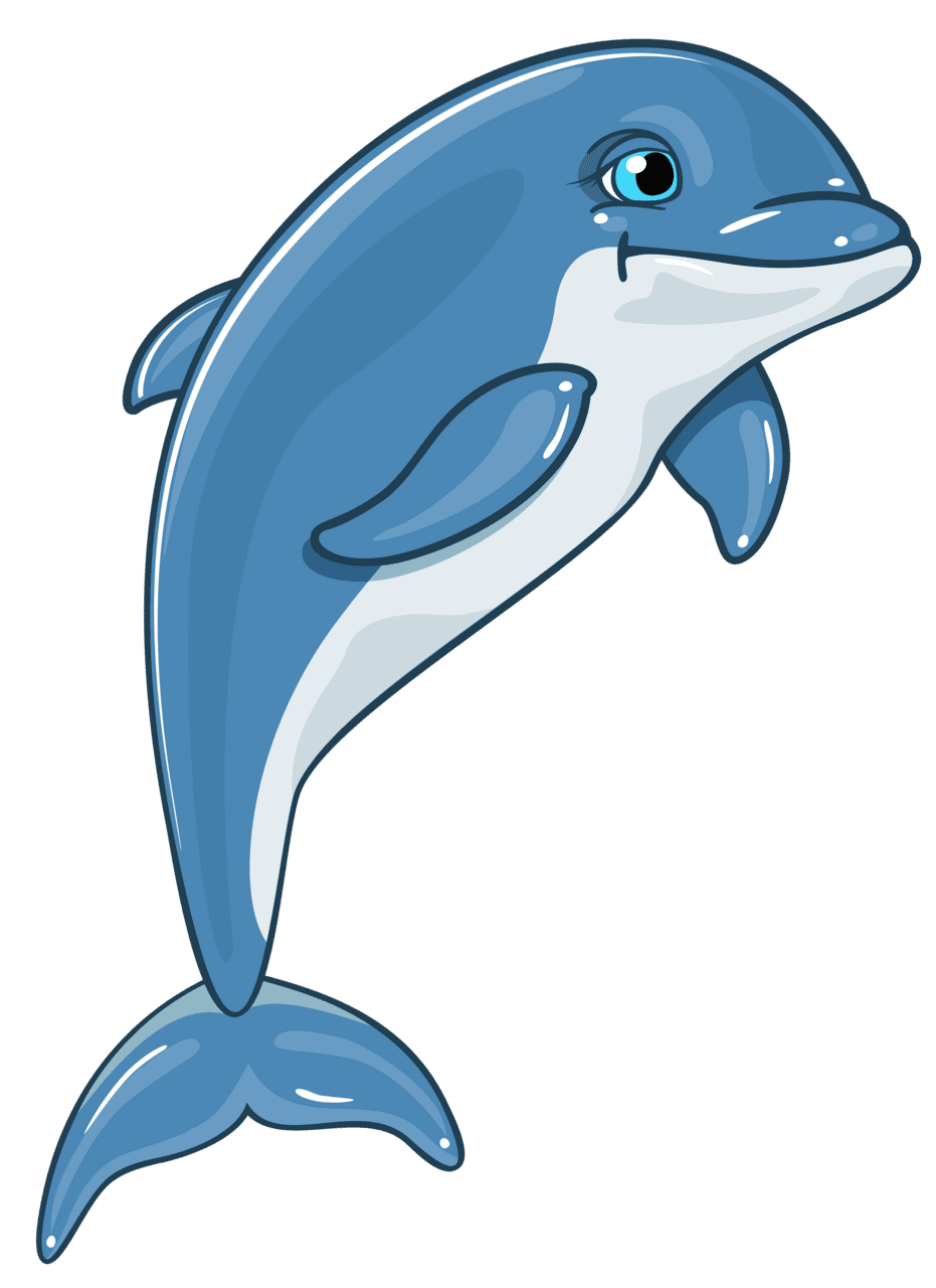 Fish dolphin clipart best background