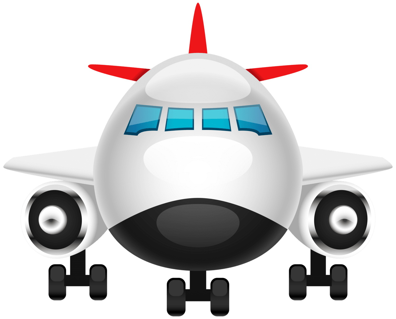 Airplane plane clipart best vector