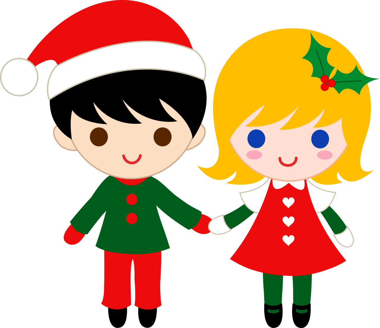 Merry christmas kids clipart xmas borders free