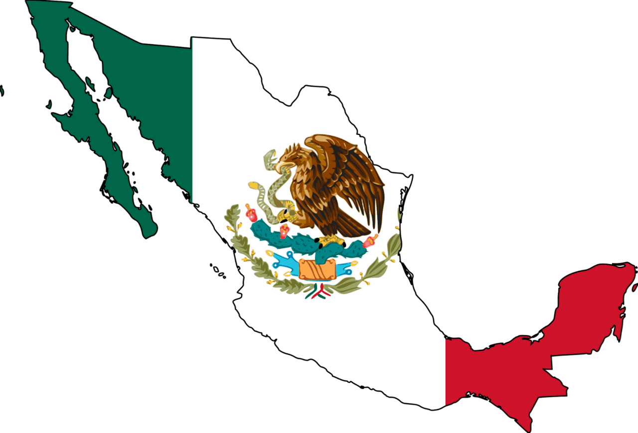 American flag mexico clipart free