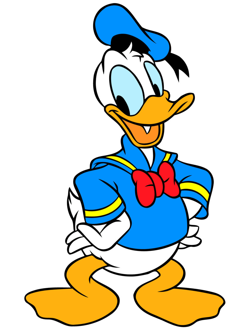 Donald duck clipart free