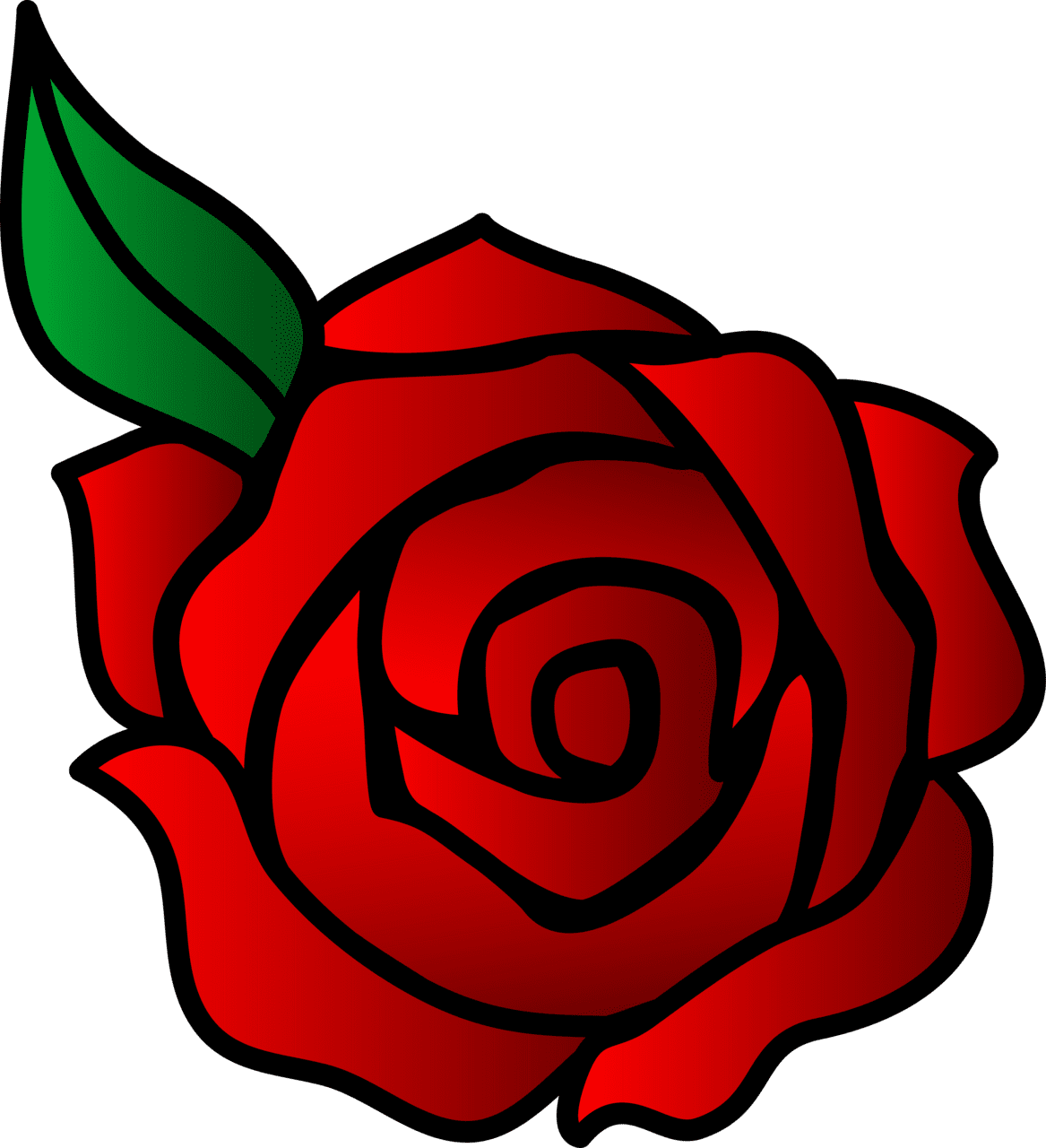 Cartoon rose images clipart