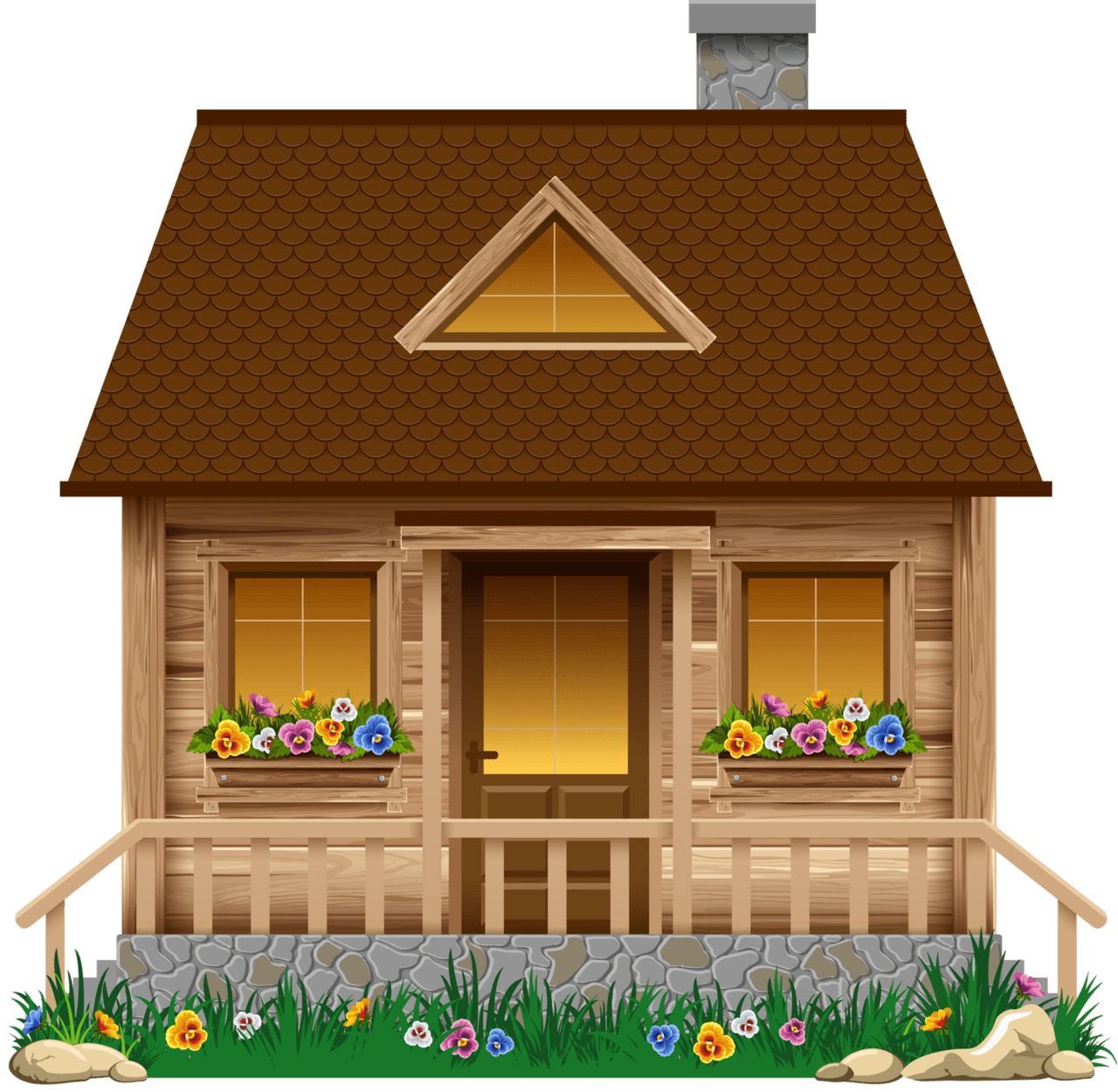 House clipart fancy cute picture