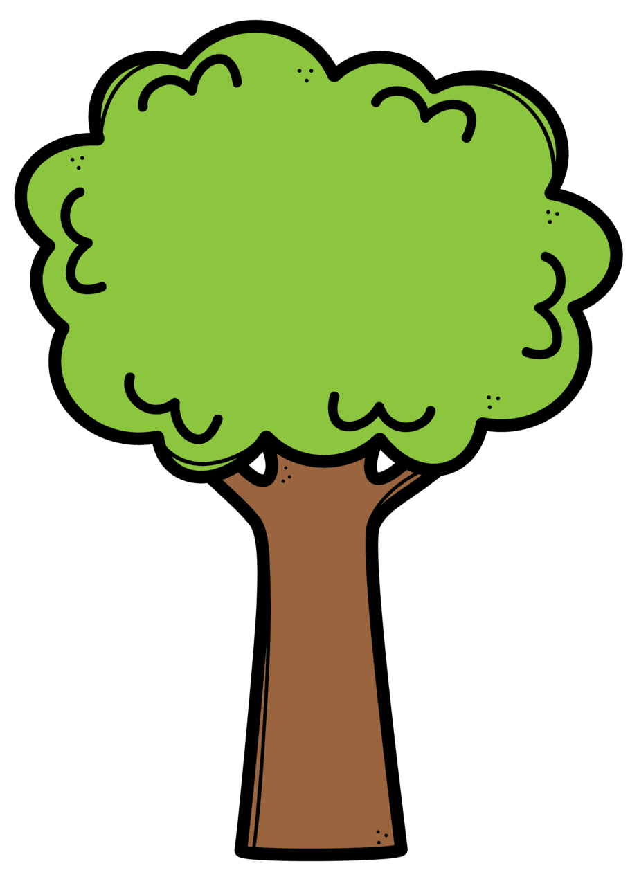 Tree pin page clipart vector