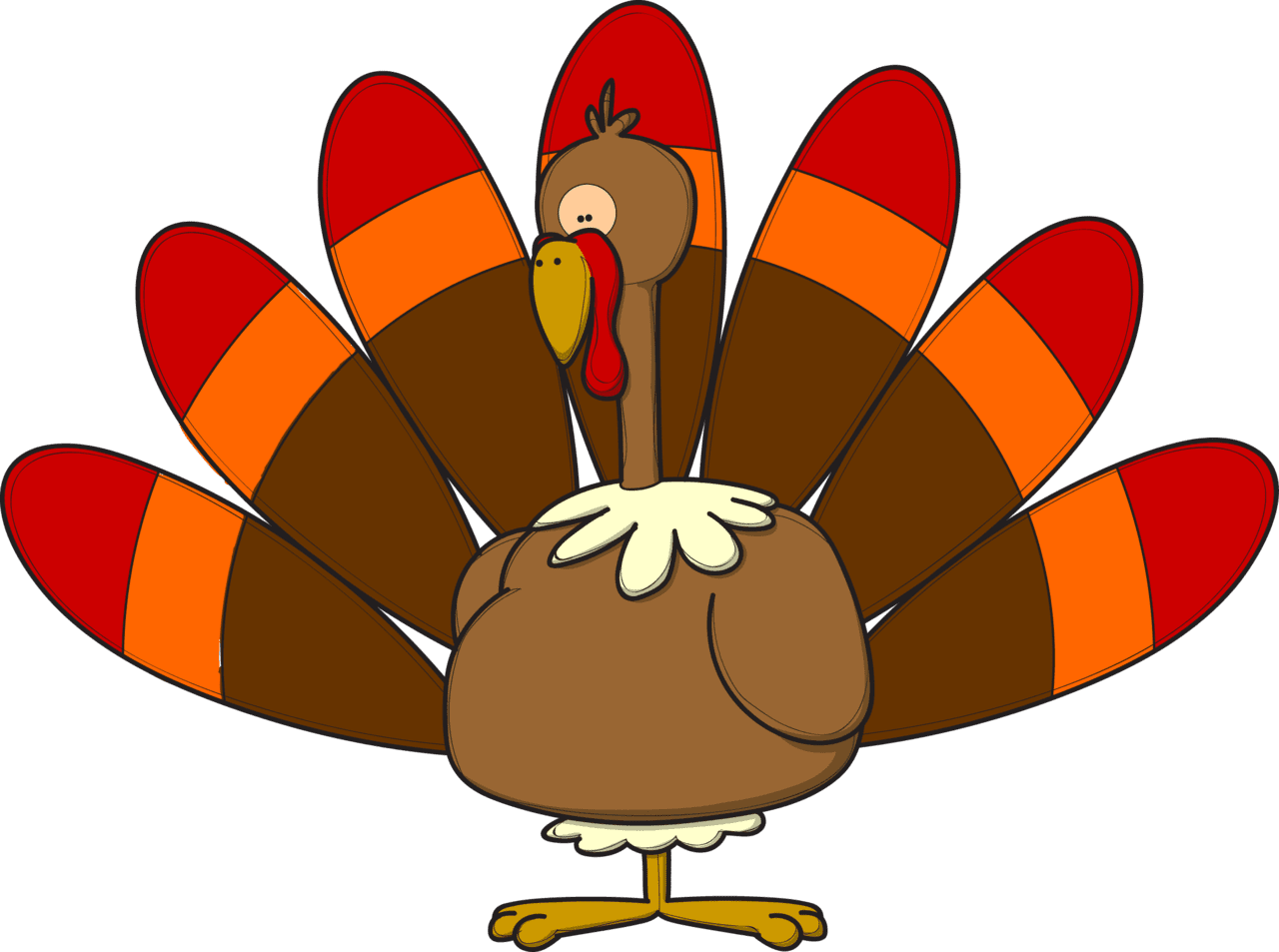 Turkey pin page clipart background