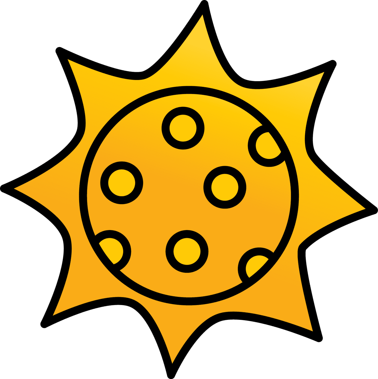 Sunshine dibujos de colores clipart picture