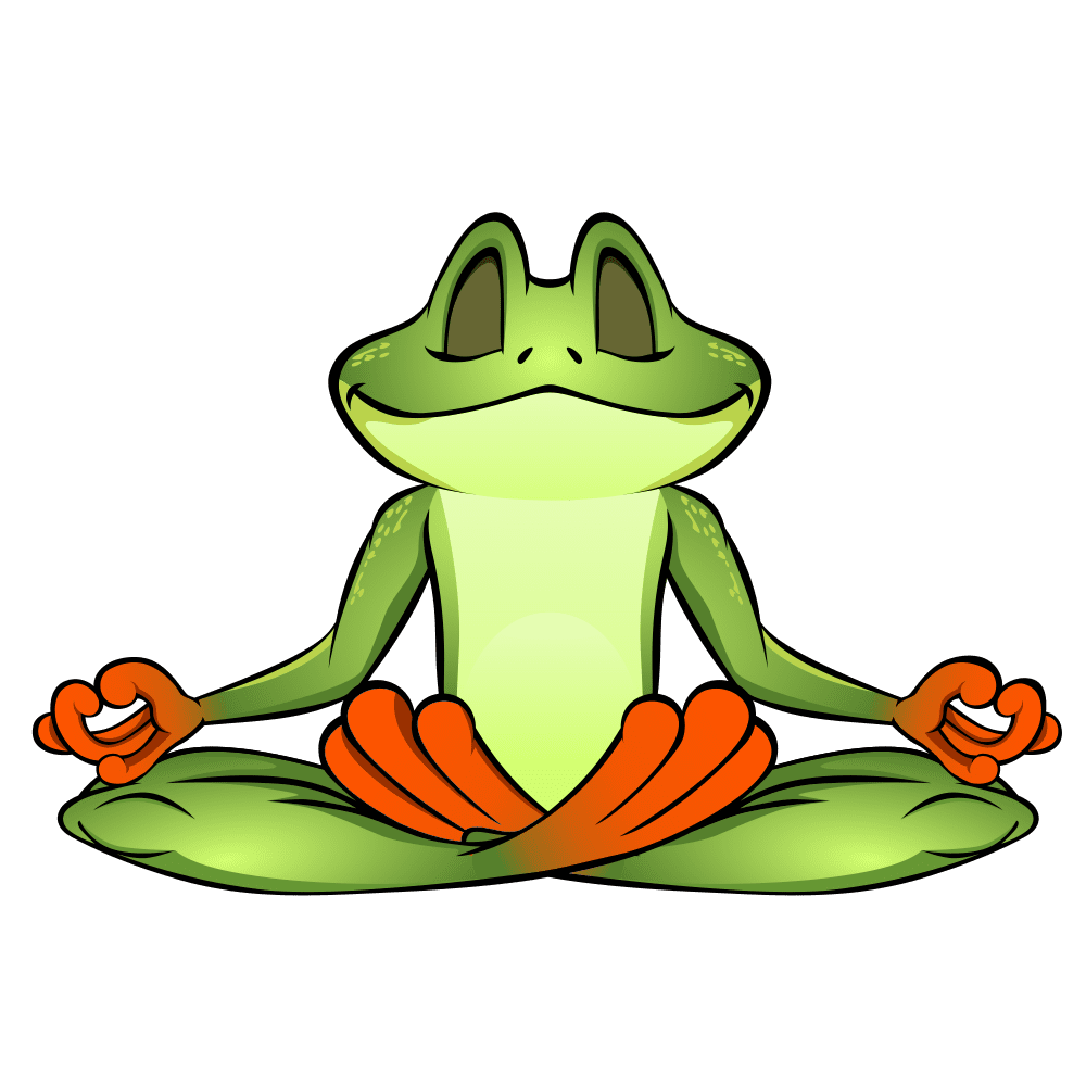 Frog pin page clipart transparent 2