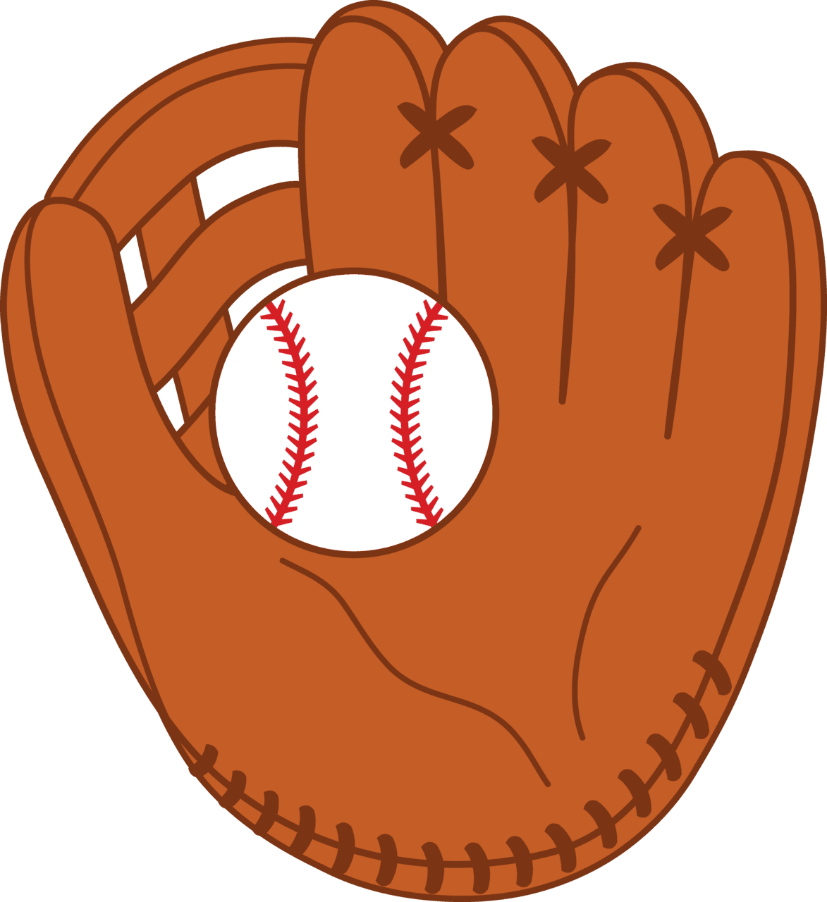 Football clipart baseball glove theme birthday transparent