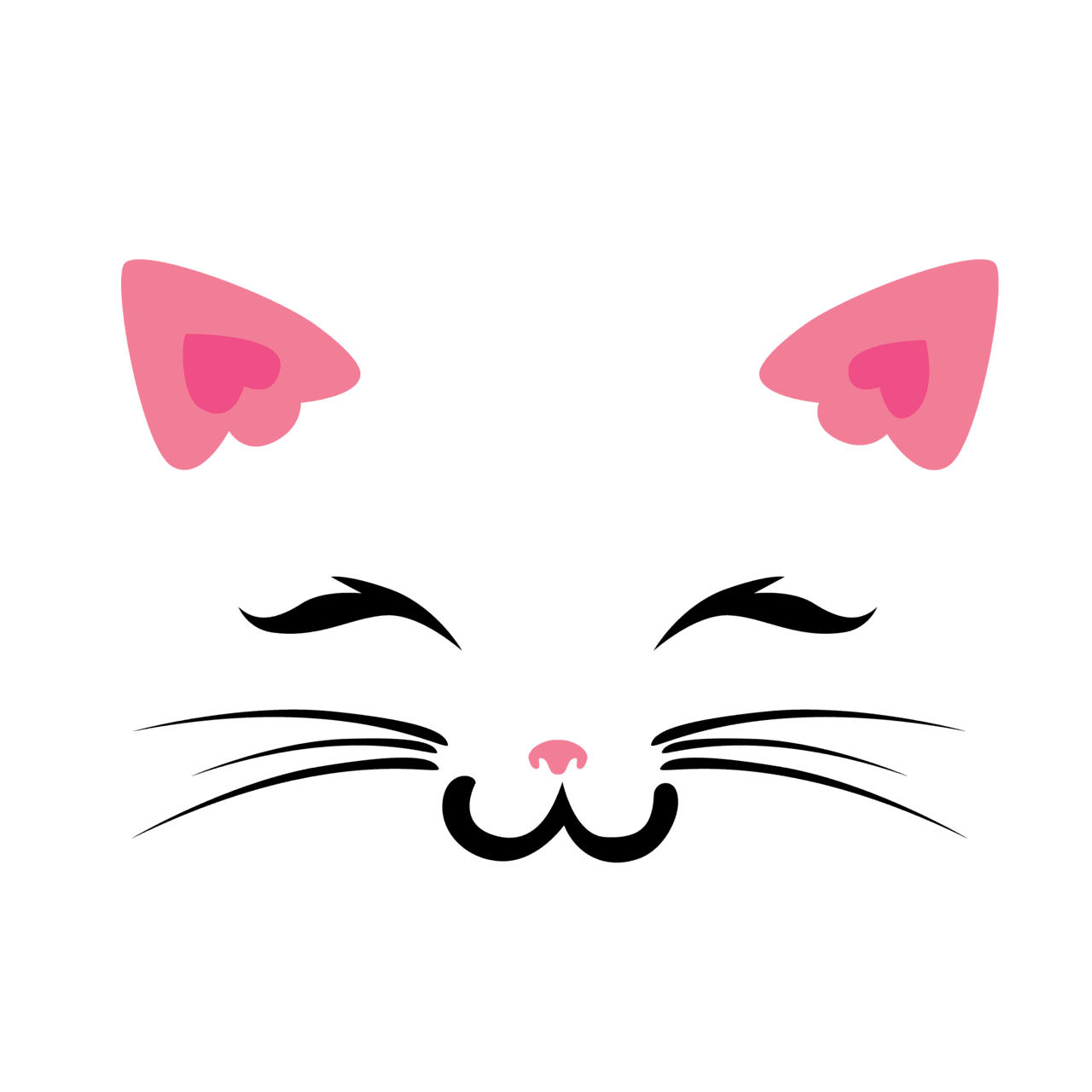 Cat pin page clipart transparent 2