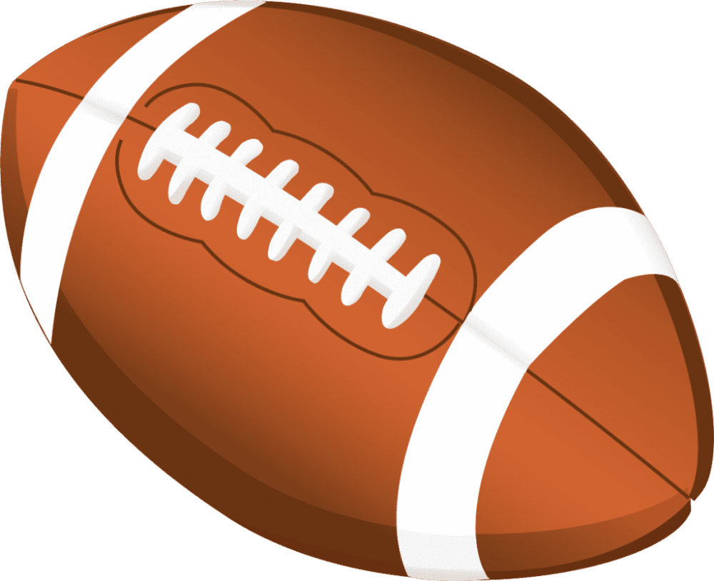 Printable football clipart logo