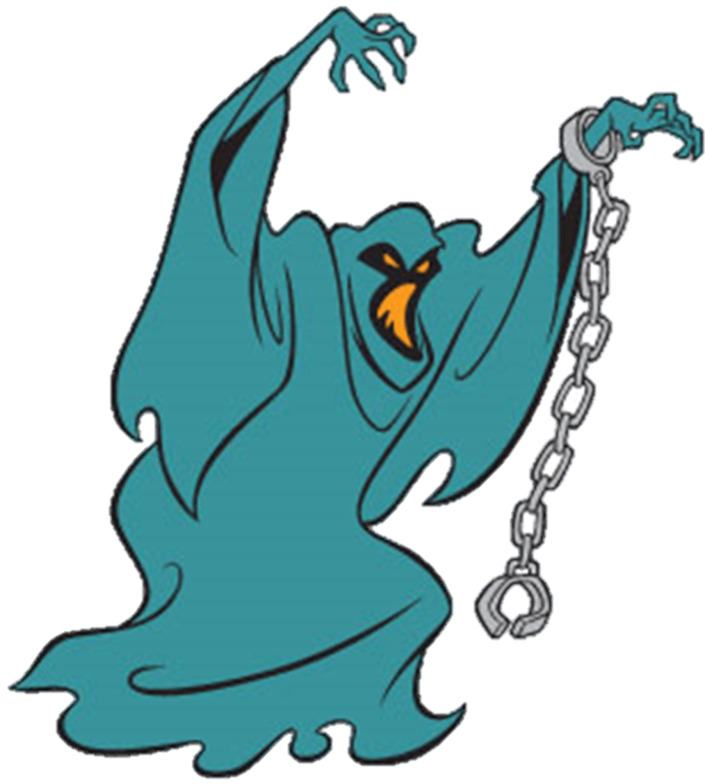 Ghost pin page clipart photo 3