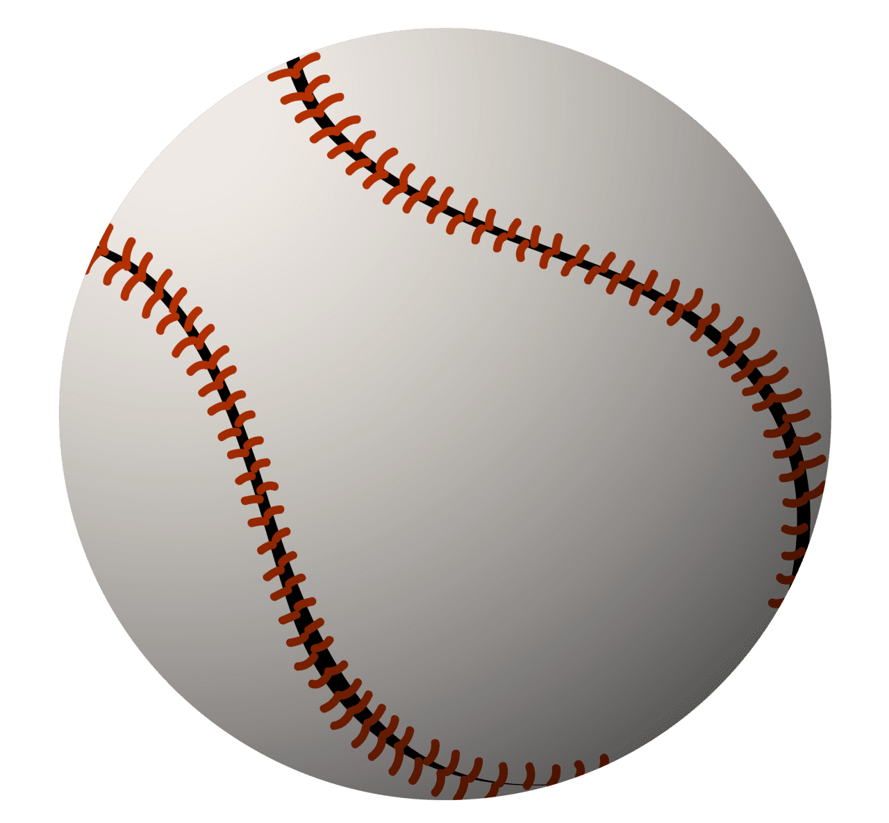 Baseball balls clipart image