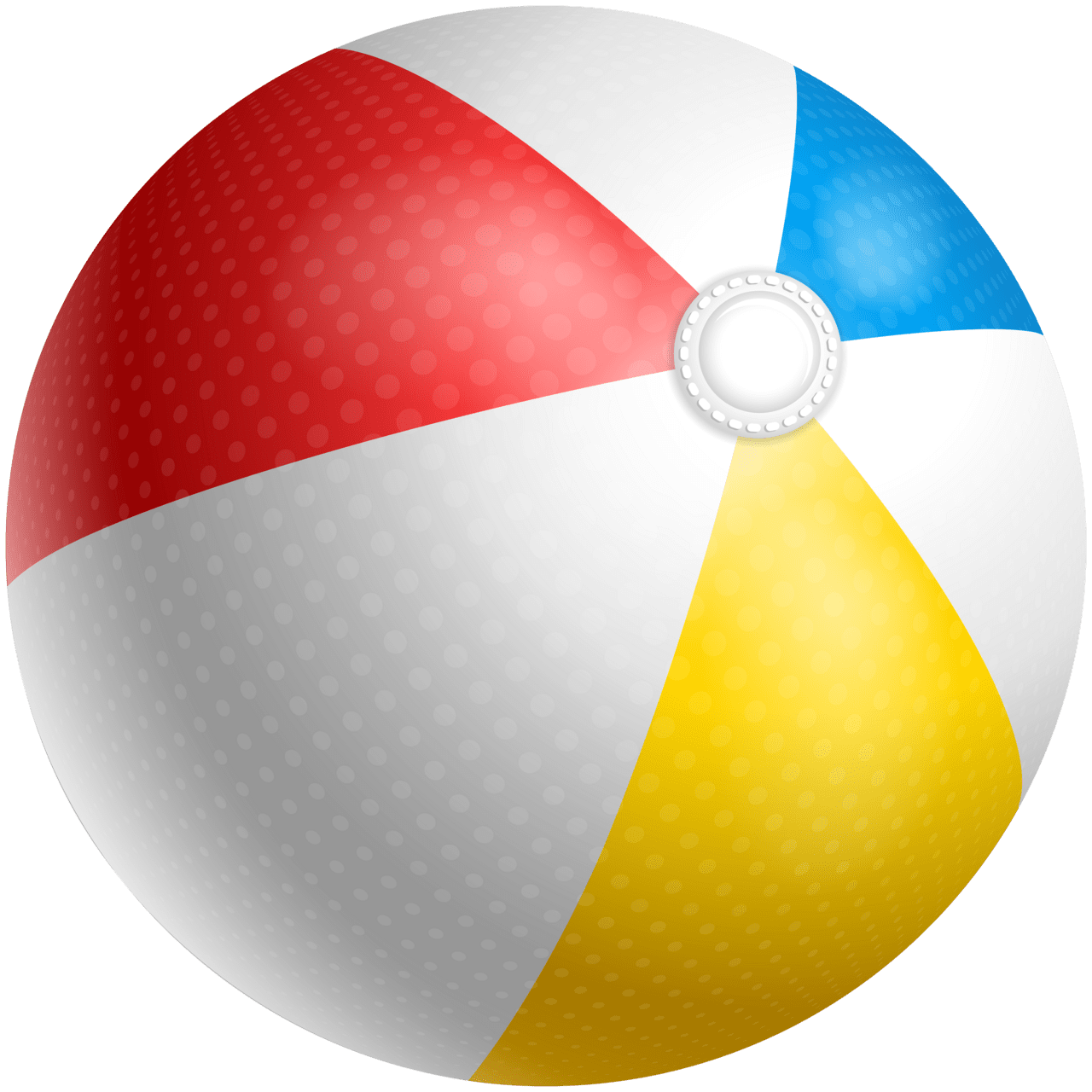 Beach ball clipart image