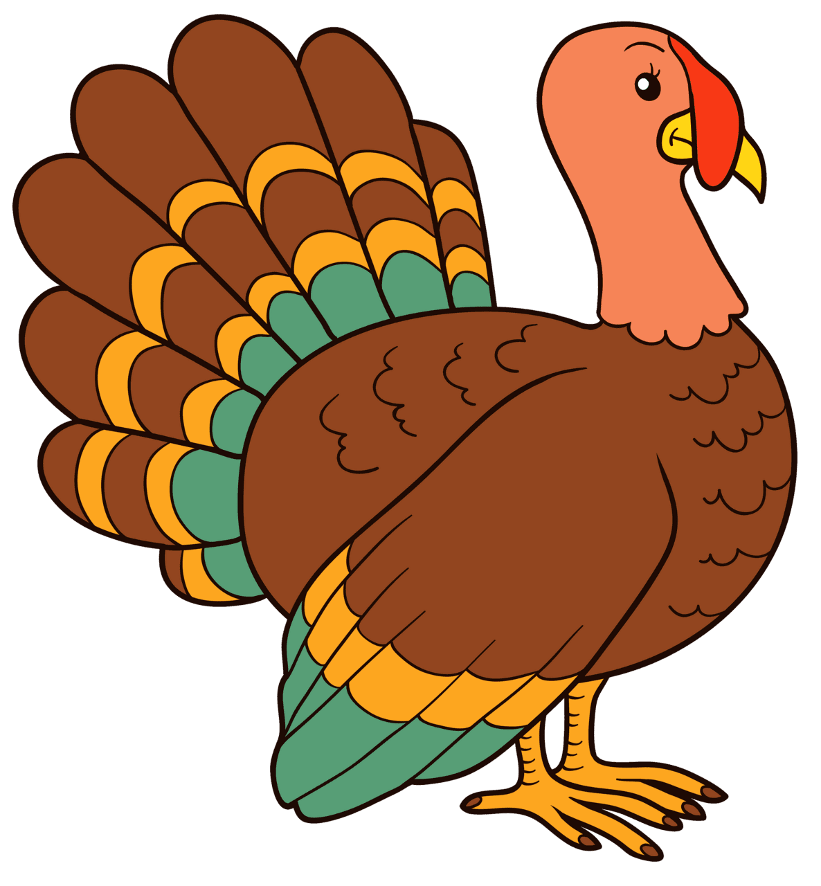 Thanksgiving turkey clipart image best