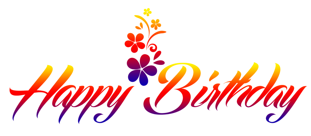 Happy birthday pin page clipart transparent