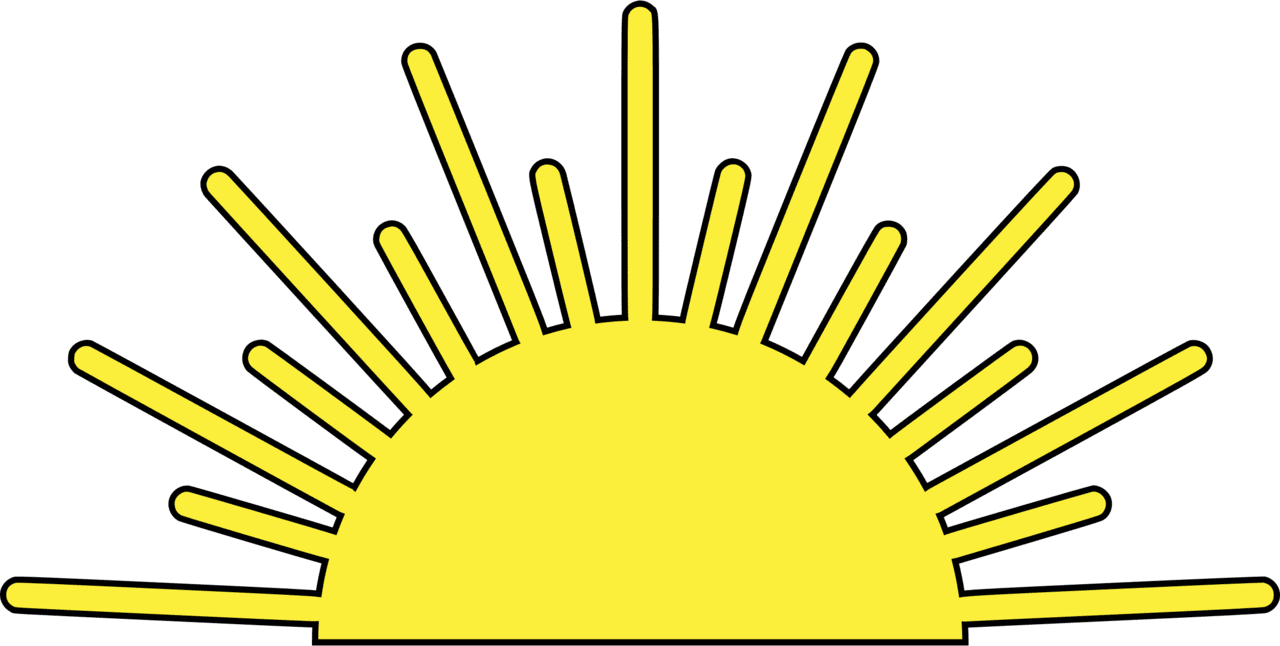 Sunshine pin page clipart picture 3