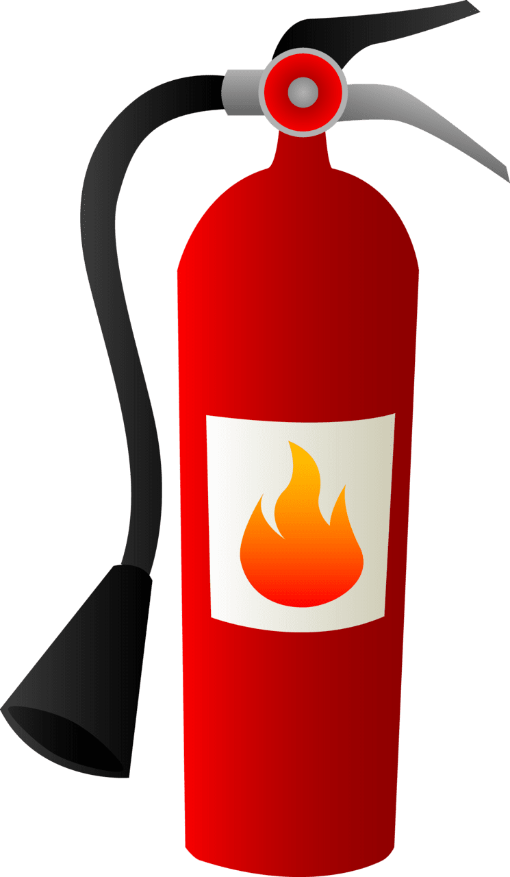 Fire ext guisher clipart background