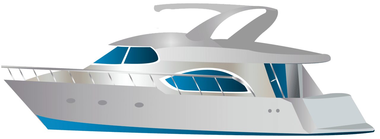 Speed boat clipart image