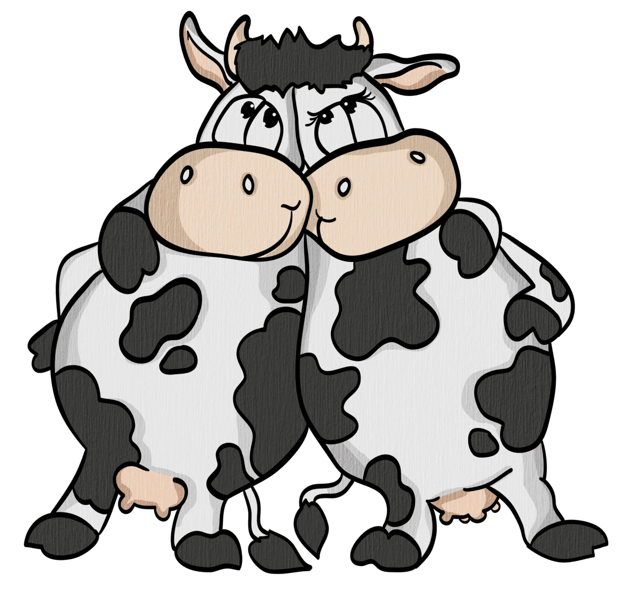 Friends pin cow cartoon images art cows funny clipart