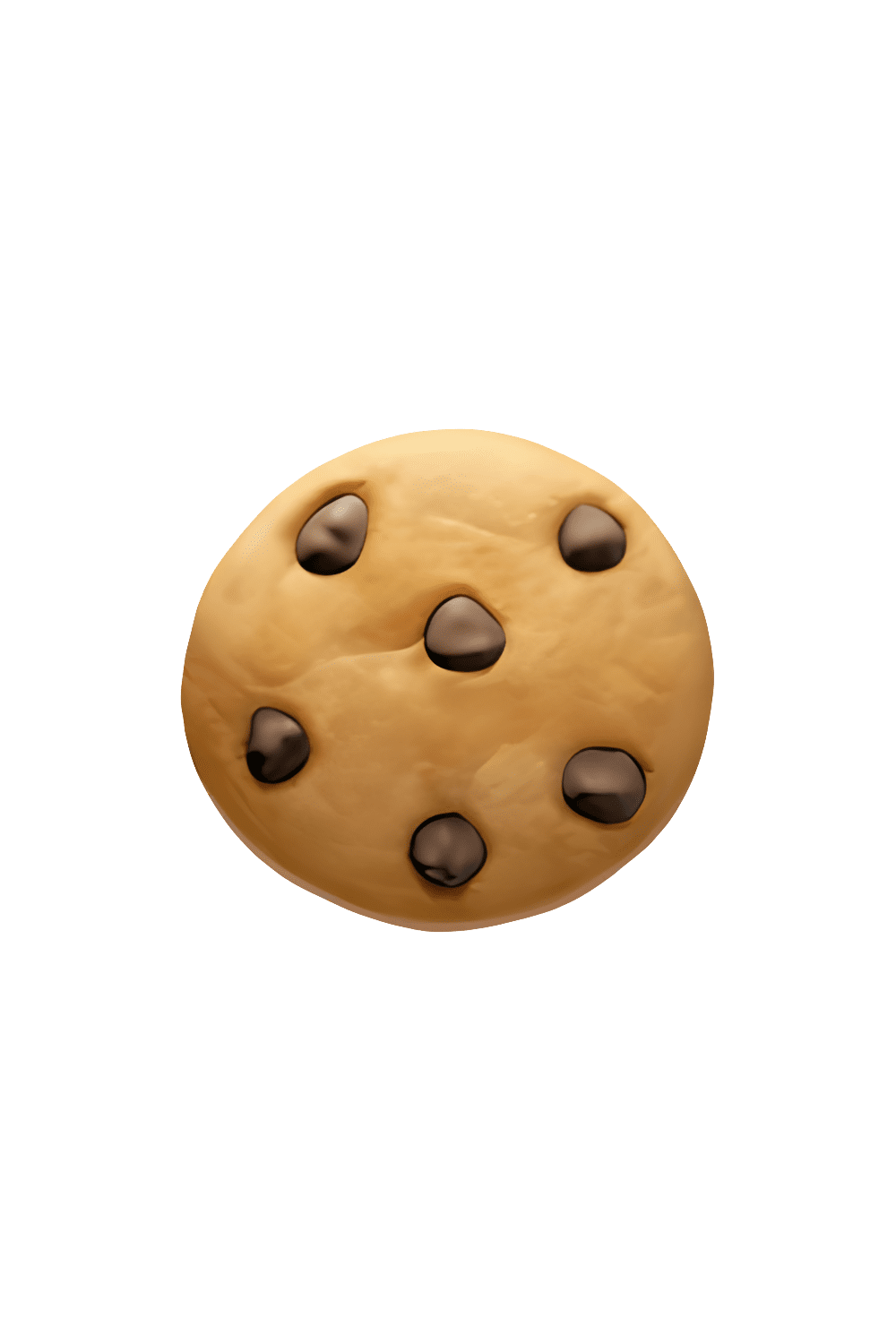 Cookie emoji clipart background