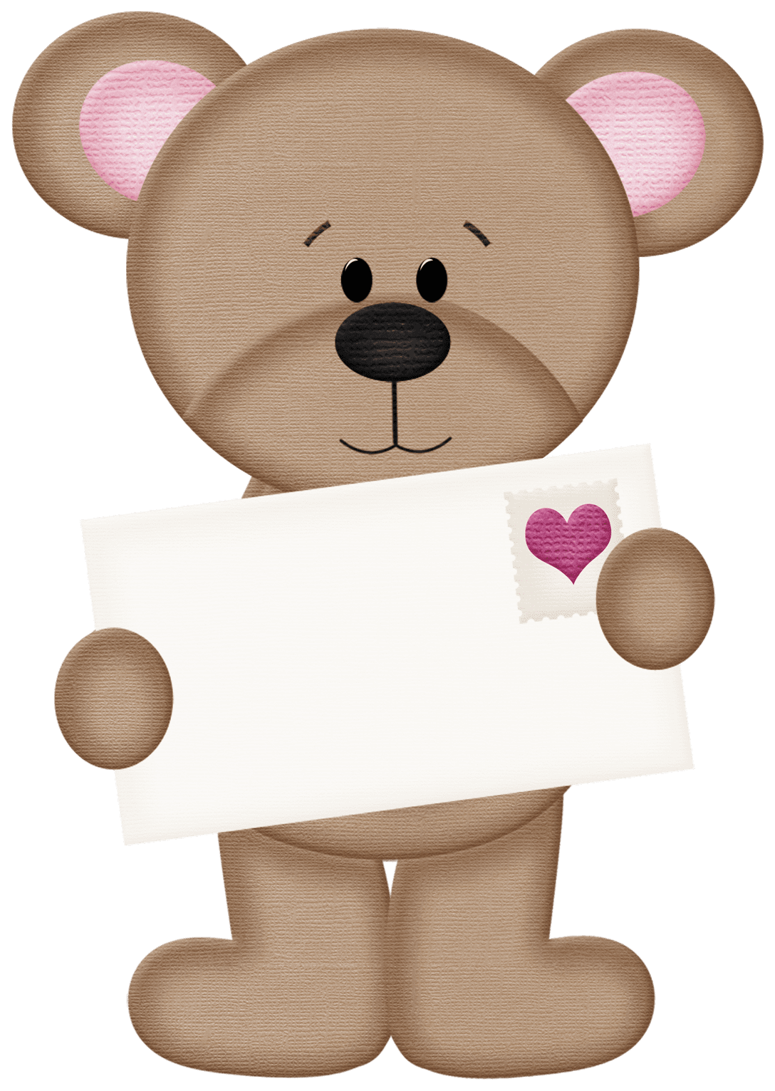 Valentine bear clipart photo