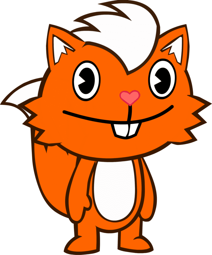 Nikcy the fox by nemaohtf happy tree friends nicky clipart clip art