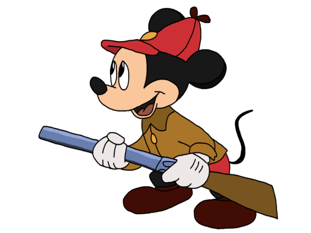 Mickey mouse hunter outfit clipart by hakunamatata deviantart free