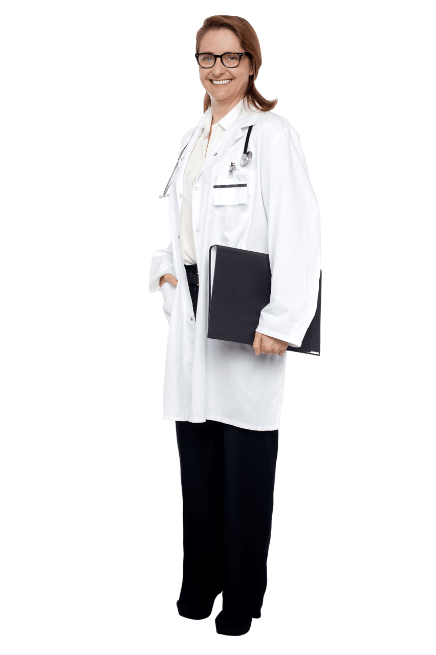 Female doctor clipart image