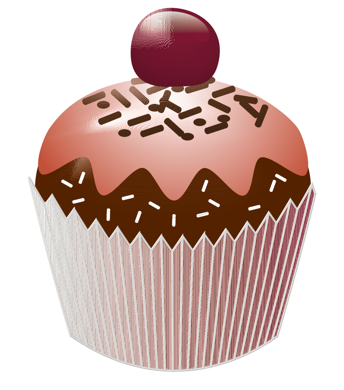 Cupcake dibujos de fondos colores dulces clipart logo