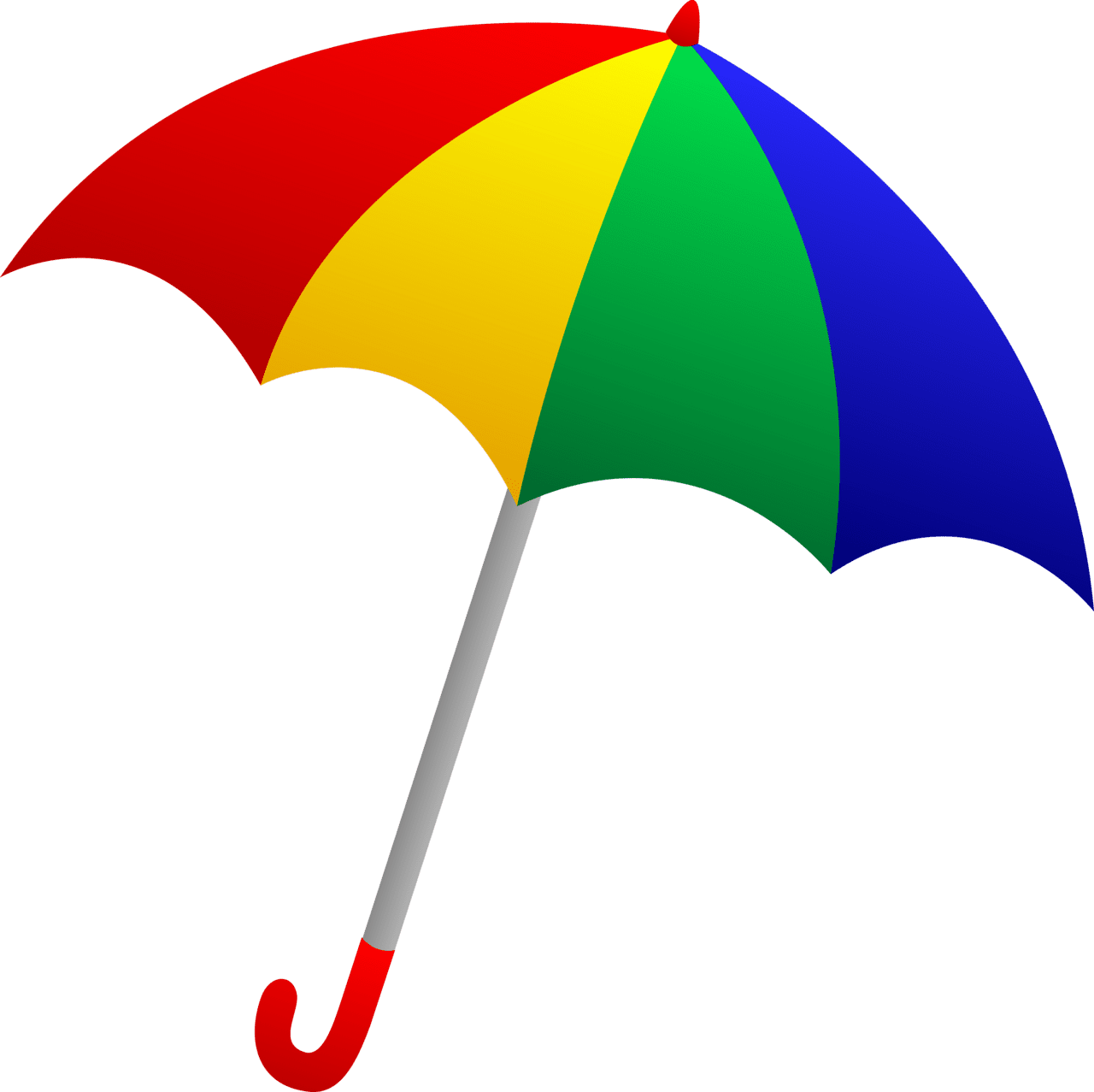 Umbrella cute clipart and coloring pages clip art