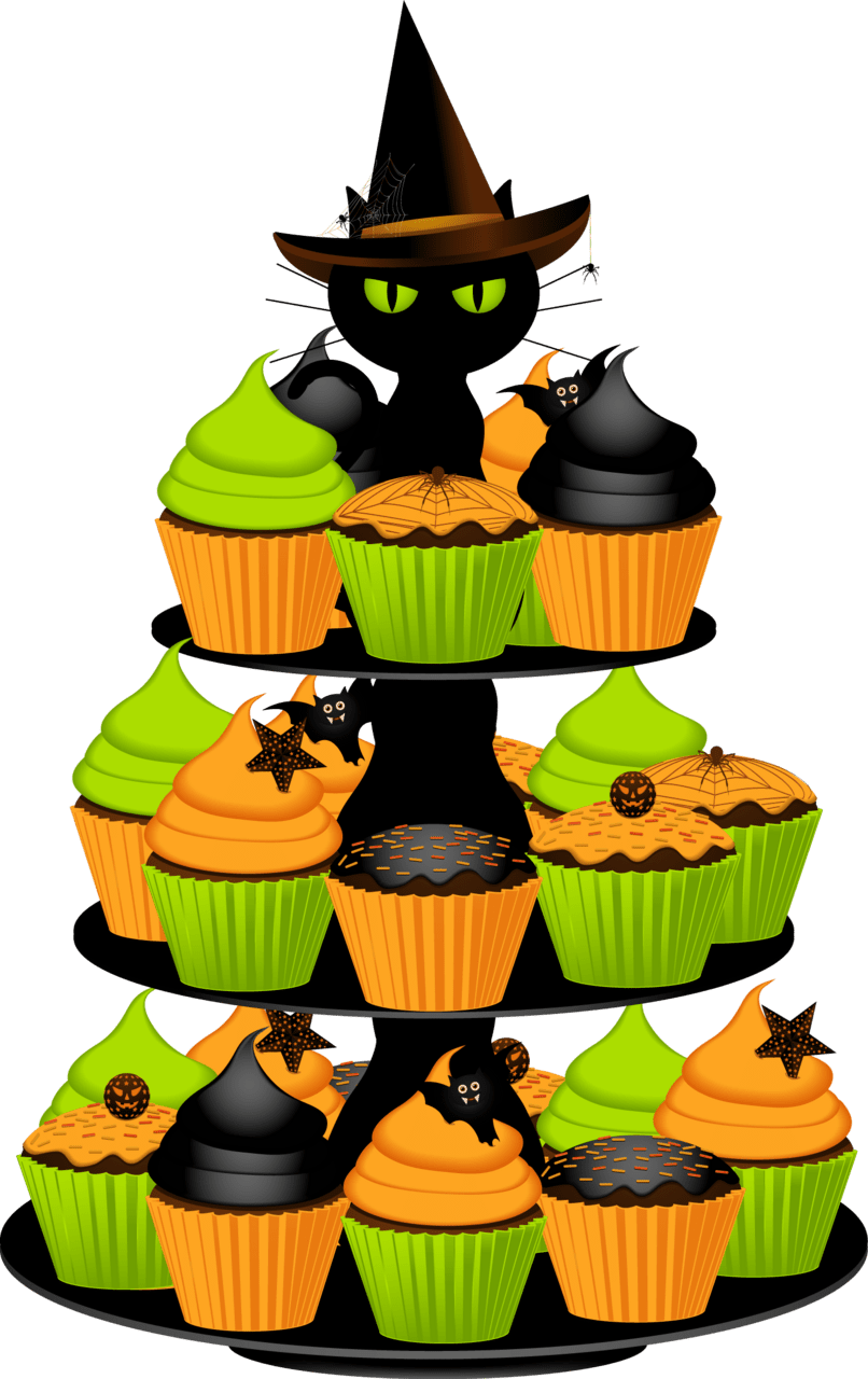 Cake halloween clipart happy cliparts transparent