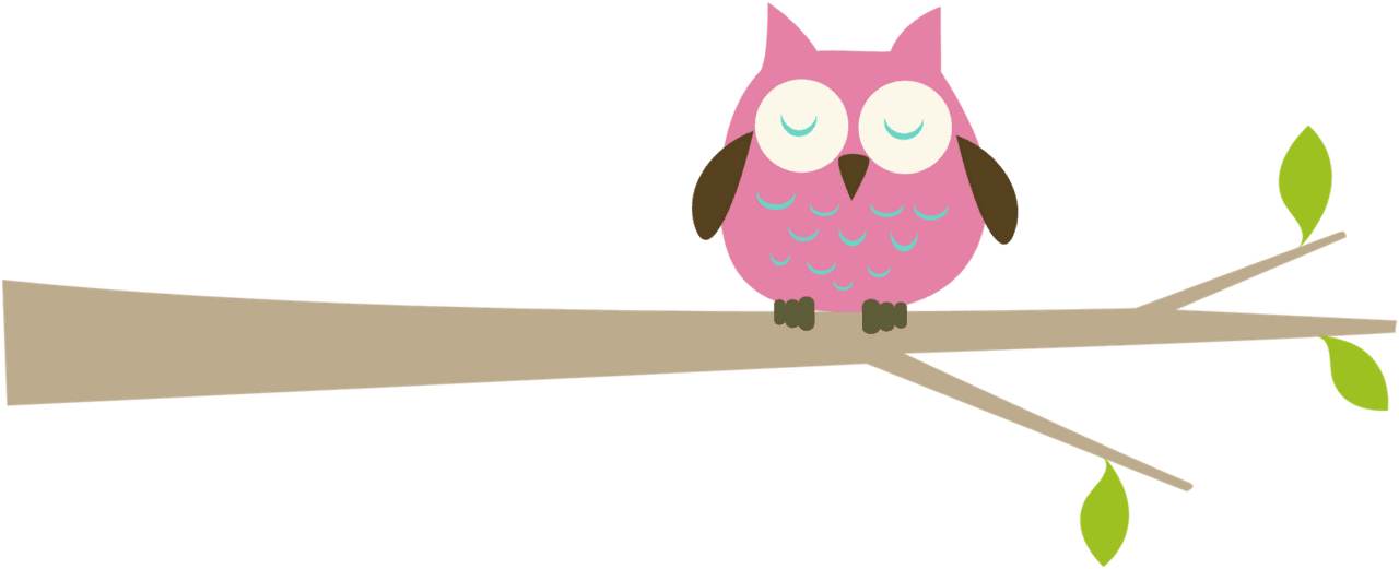 Owl pin page clipart logo 4