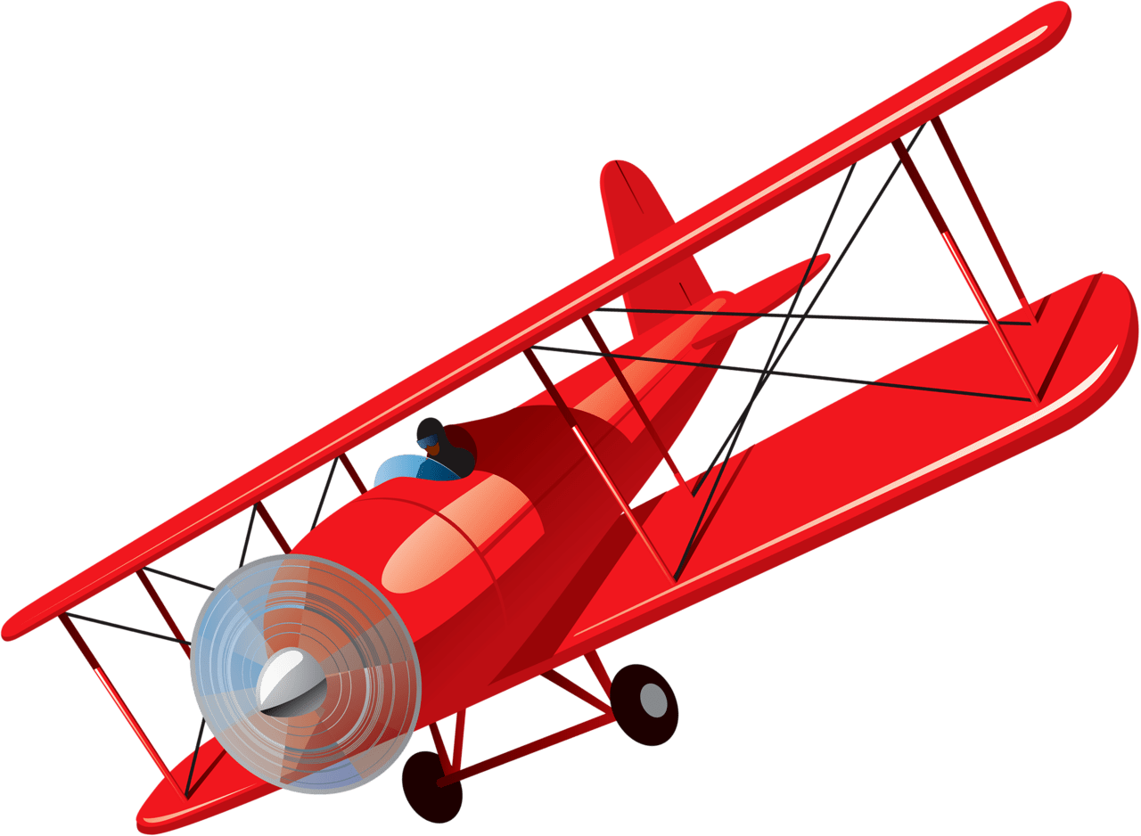 Clipart air plane birthday party logo