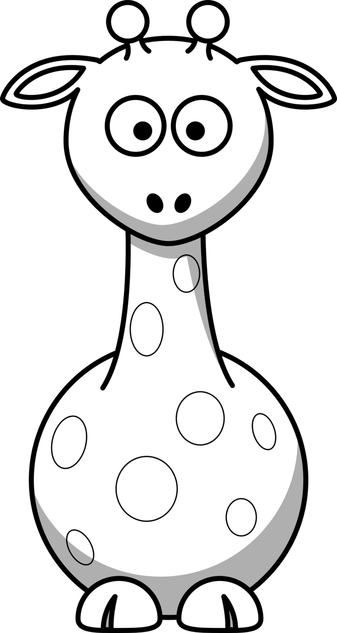 Giraffe clipart black and white panda images pbt nj suggest