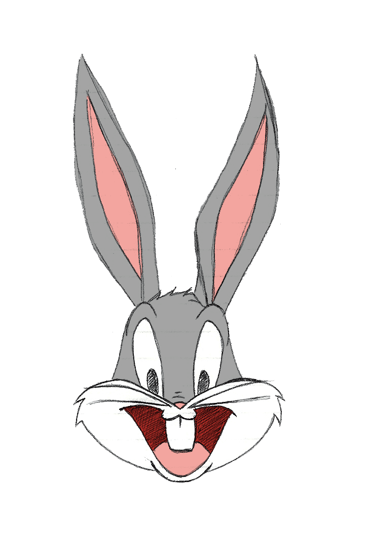 Rabbit pin page clipart clip art 2