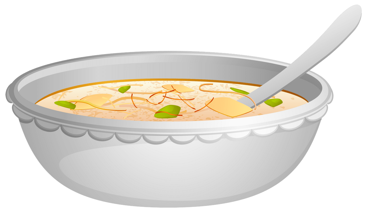 Food soup clipart logo