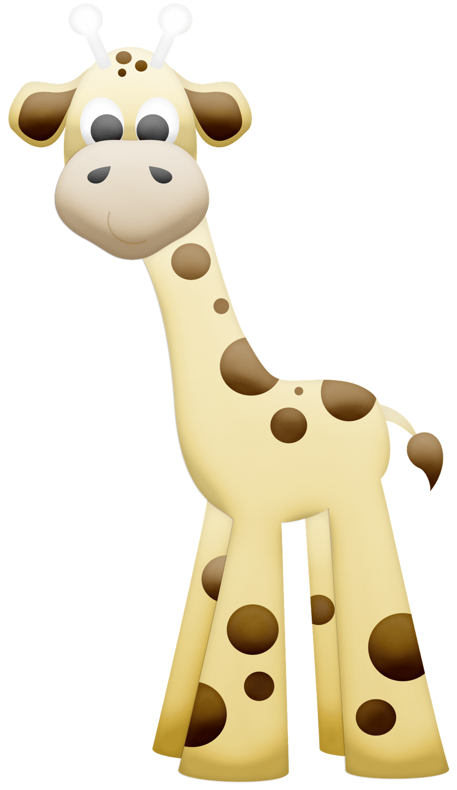 Giraffe pin page clipart free