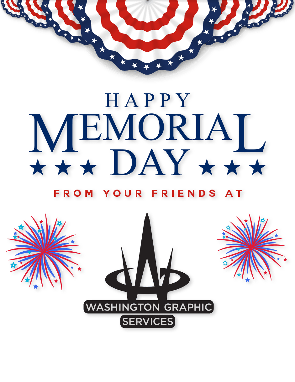 Memorial day washington graphic services blog clipart image