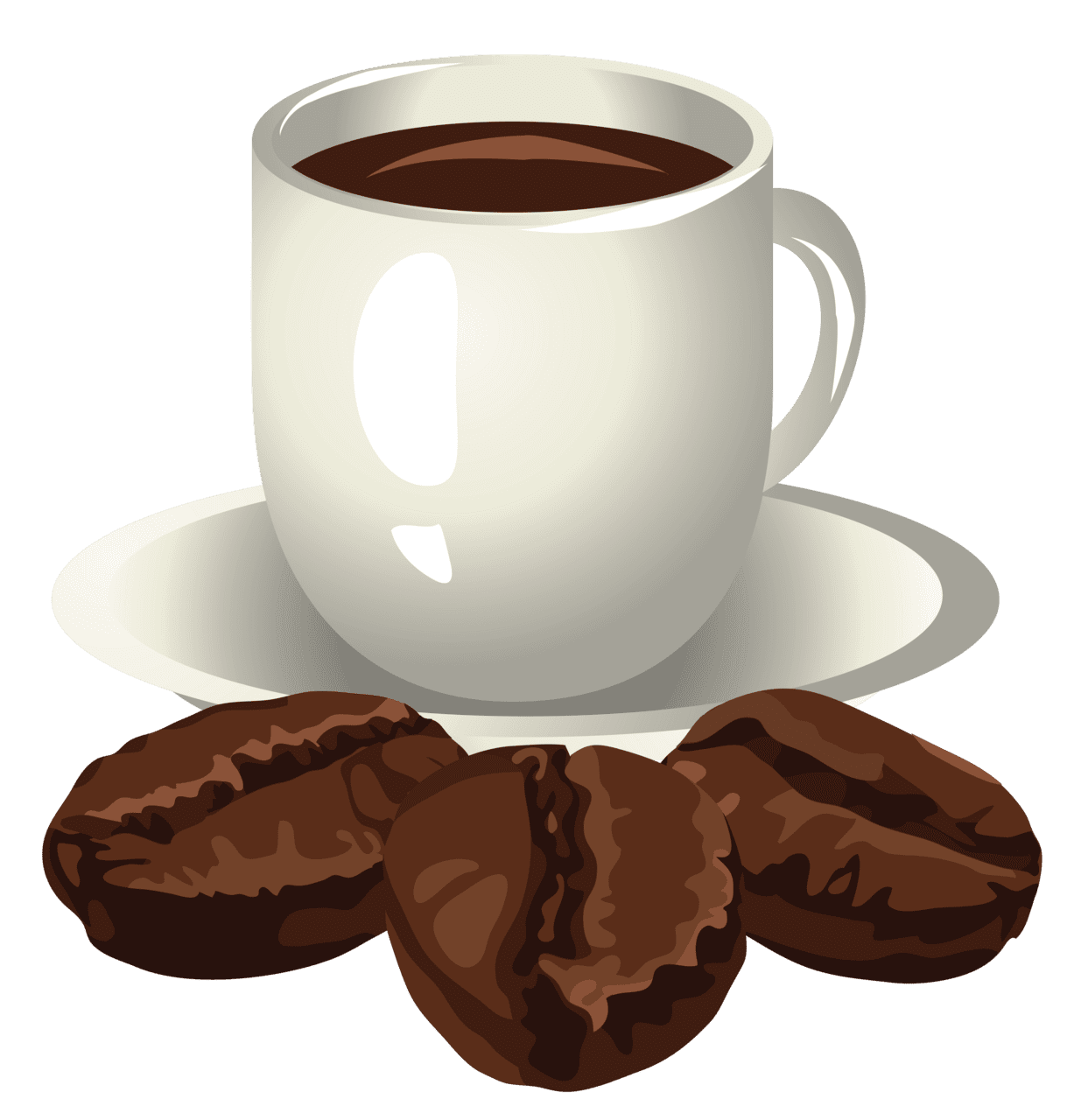 Coffee clipart cup art tea cafe vector