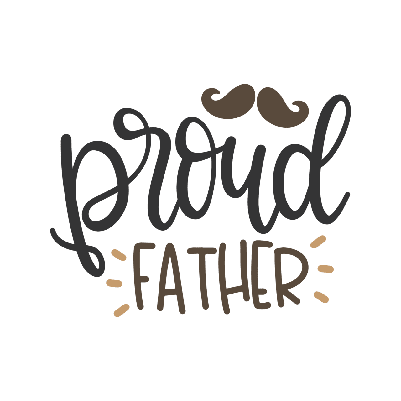 Fathers day pin page clipart vector 3