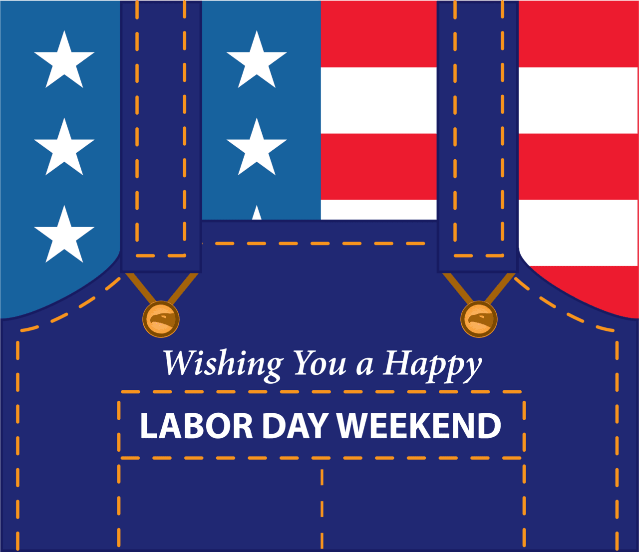 Happy labor day weekend in labour clipart background