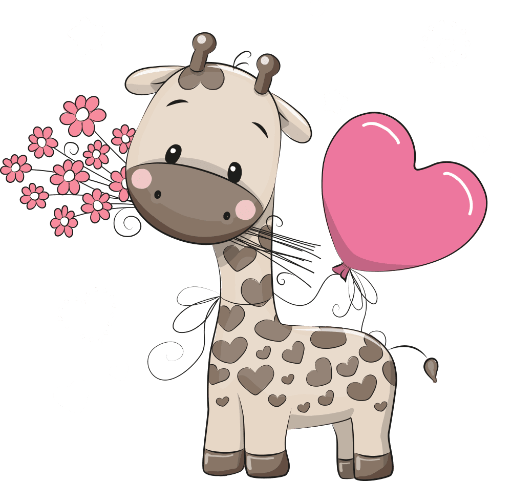 Pin by sulma reyes fondos cartoon giraffe baby animal drawings clipart background