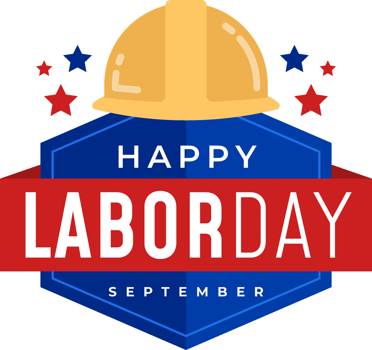 Labor day clipart logo