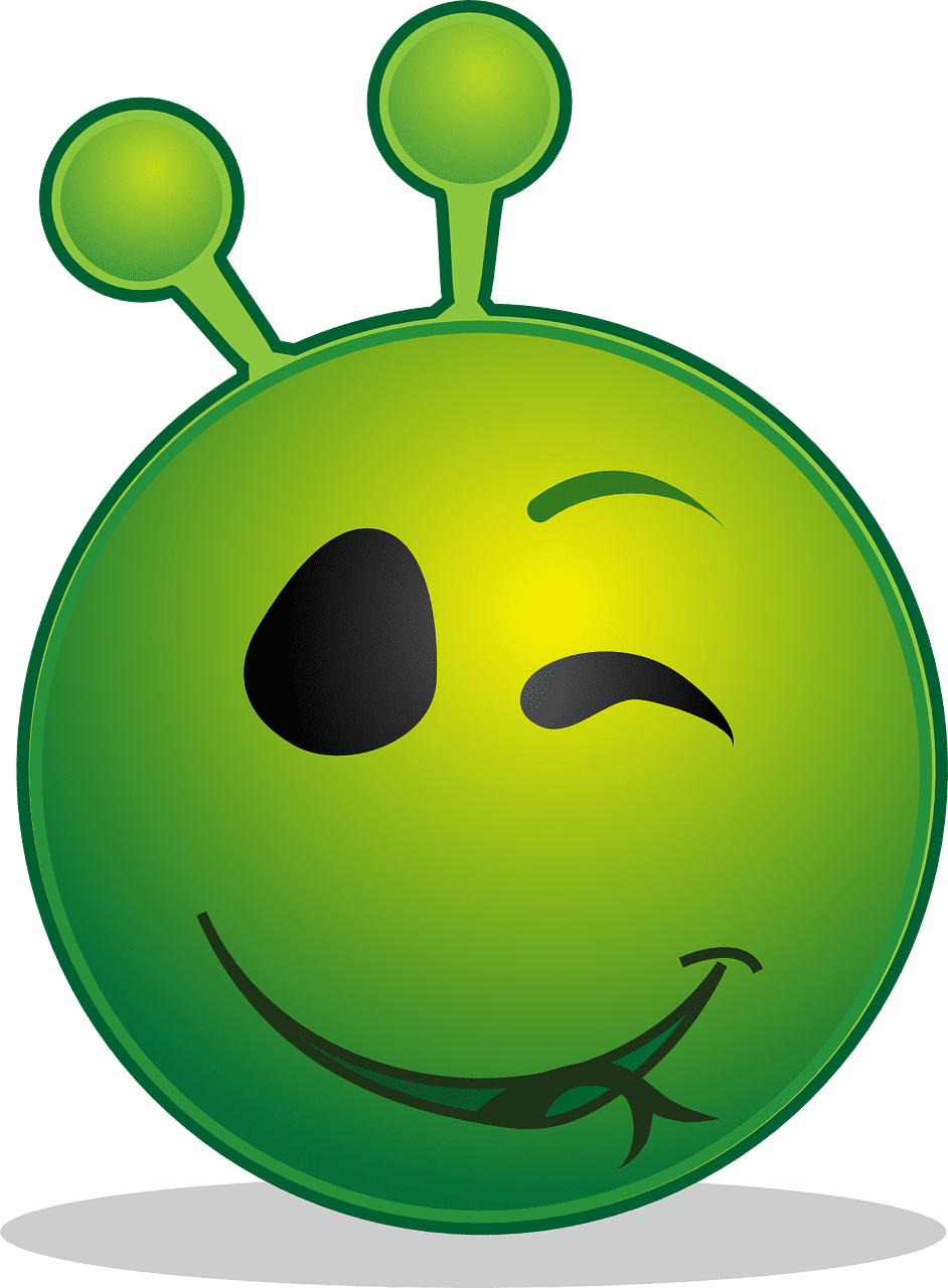 Alien extraterrestre smiley gui gr ficos vectoriales gratis en pixabay au erirdis bilder clipart